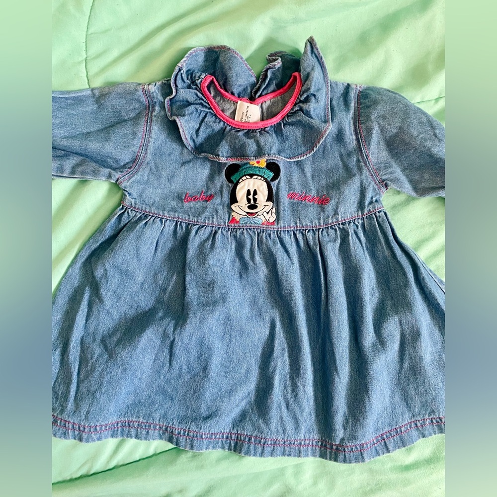 Vintage Disney baby Minnie Mouse dress